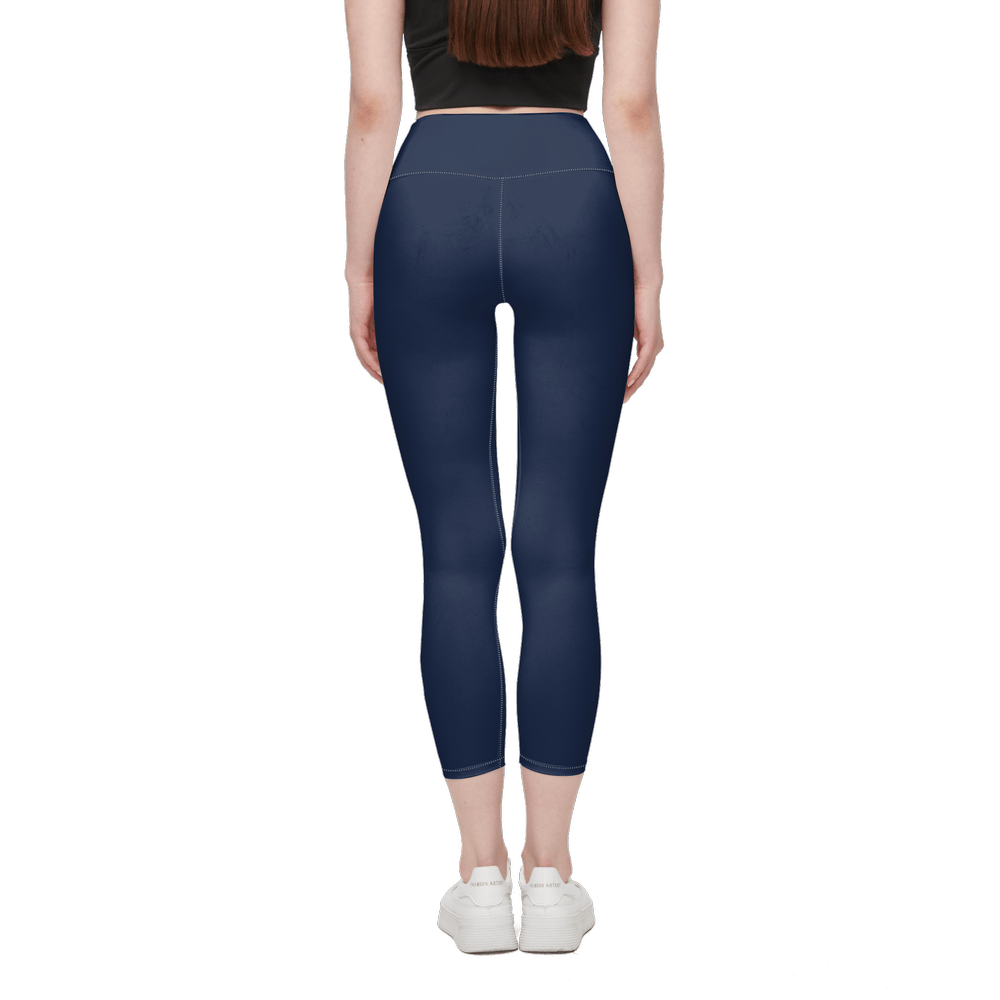 Terra Flow Leggings in Navy | Sustainable Activewear - Urban Lab.Eco