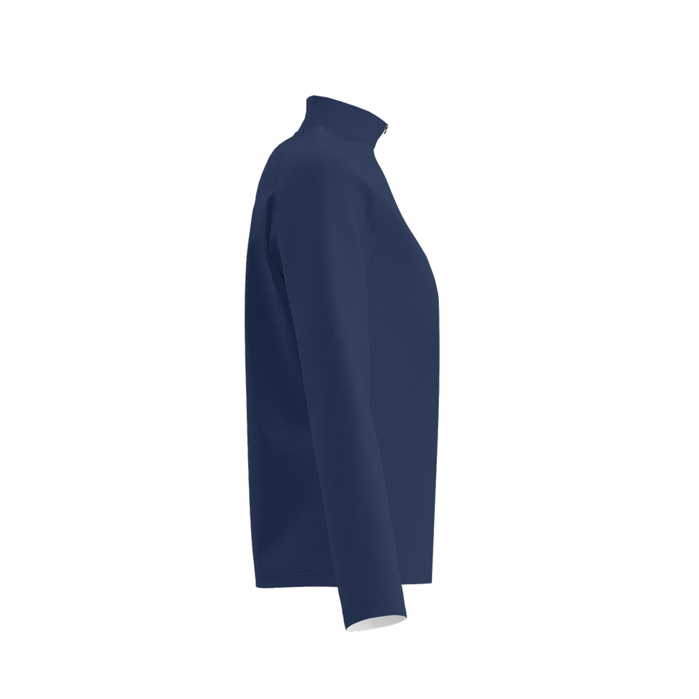 Terra Flow Quarter Zip in Navy | Sustainable Luxury - Urban Lab.Eco
