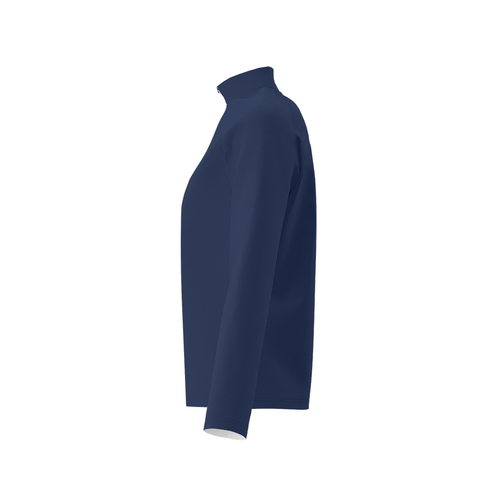 Terra Flow Quarter Zip in Navy | Sustainable Luxury - Urban Lab.Eco